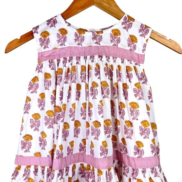 Hanna Andersson & Pink Chicken Sz 4 & 6 Play Dresses 2 Piece Set - Picture 11 of 16